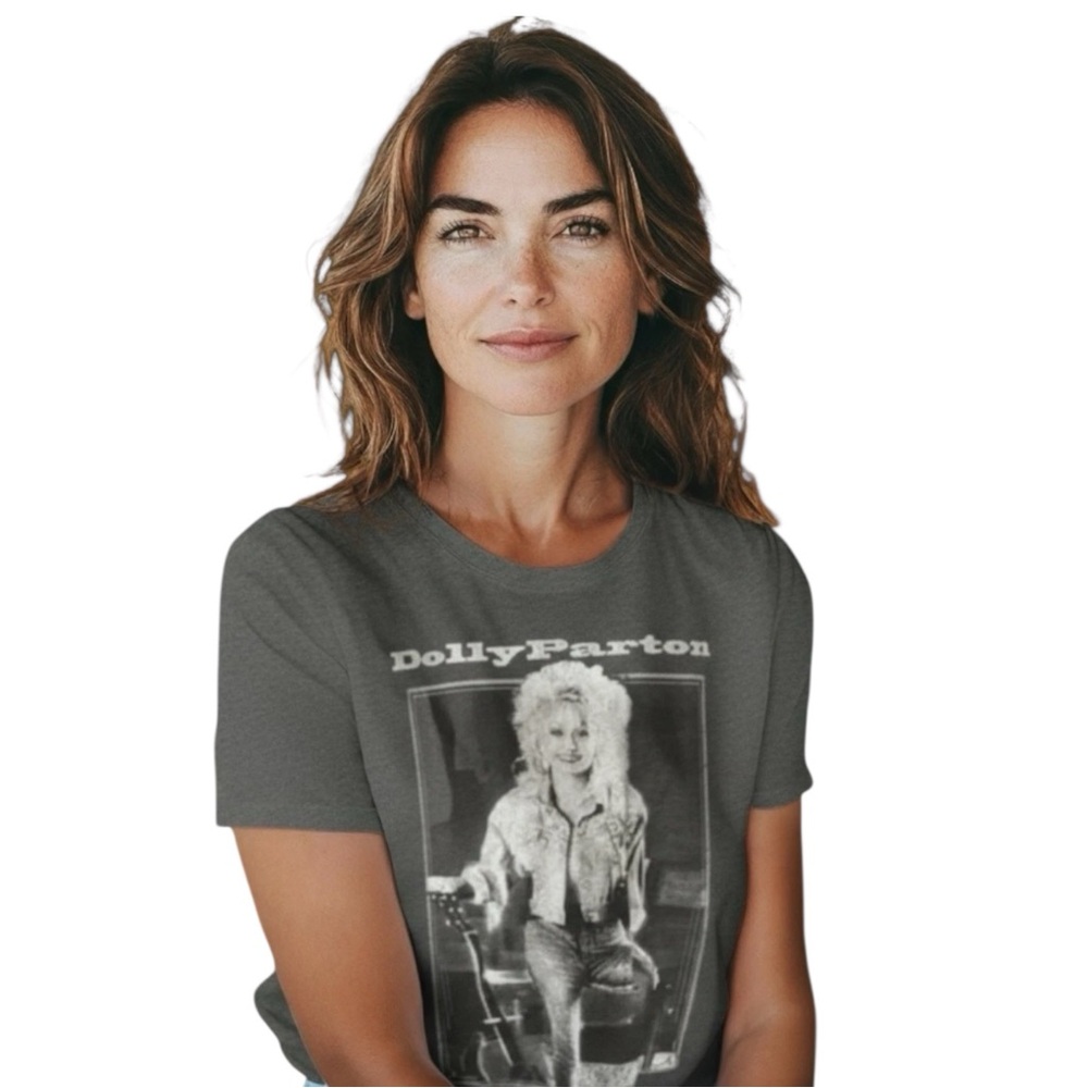 Cato “Dolly Parton” Graphic T-Shirt Size L – Vintage Country Music‎ Tee